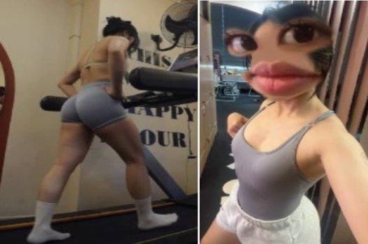 Gymmer đẹp mông đậm doggy phải rên thét vì sung sướng