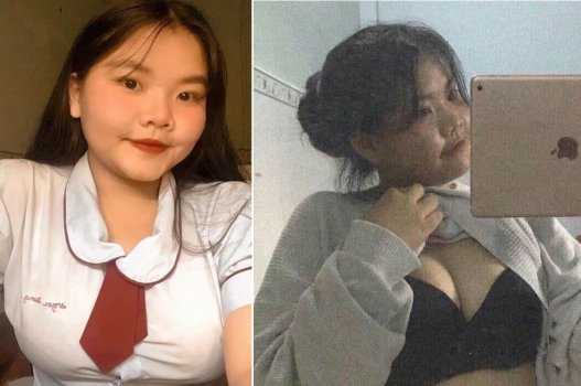 Hot girl béo tròn tung clip sex bị đồng học hành hiếp