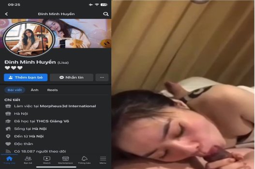 Minh Huyền ngon dáng, hấp bú cu