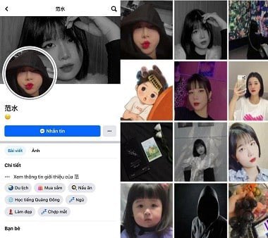 Tên girl xinh là Giang